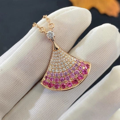 [⭐moonlume]DREAM NECKLACE PINK GOLD PINK DIAMOND