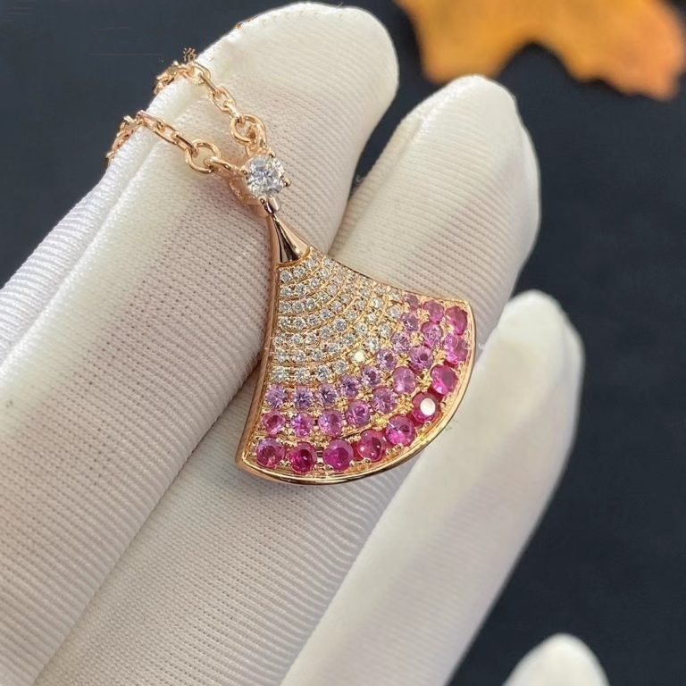 [⭐moonlume]DREAM NECKLACE PINK GOLD PINK DIAMOND