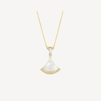 [⭐moonlume]DREAM NECKLACE MOP GOLD DIAMOND
