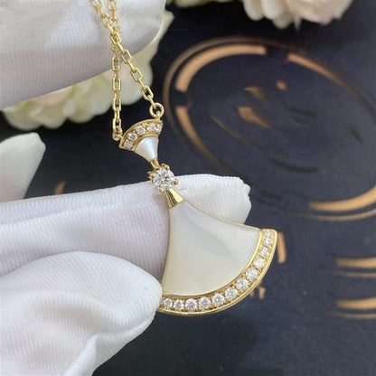 [⭐moonlume]DREAM NECKLACE MOP GOLD DIAMOND