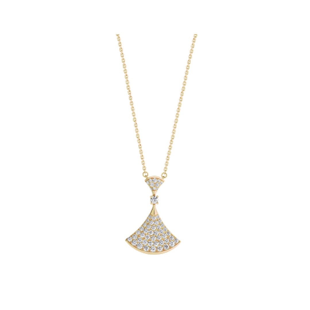 [⭐moonlume]DREAM NECKLACE GOLD FULL DIAMOND