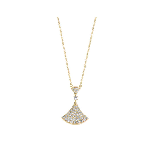 [⭐moonlume]DREAM NECKLACE GOLD FULL DIAMOND