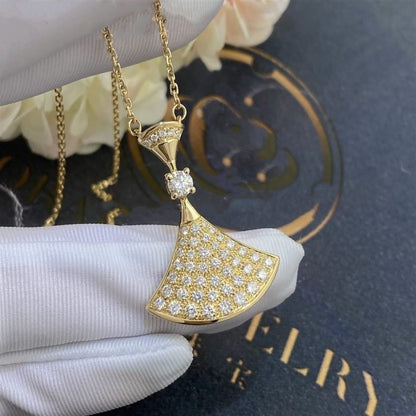[⭐moonlume]DREAM NECKLACE GOLD FULL DIAMOND