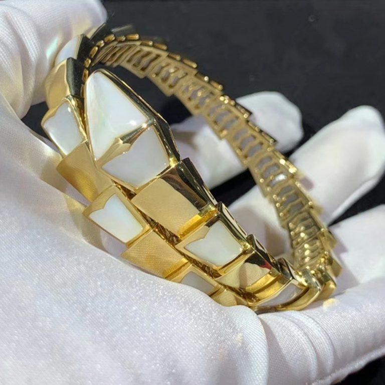 [⭐moonlume]SERPENTI BRACELET MOP GOLD