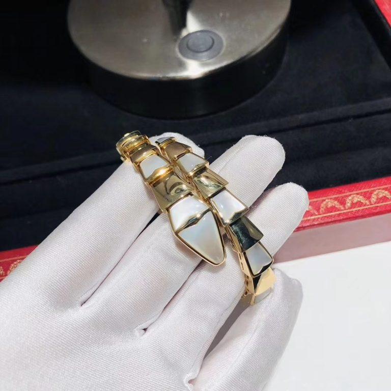 [⭐moonlume]SERPENTI BRACELET MOP GOLD