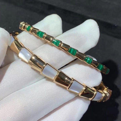 [⭐moonlume]SERPENTI BRACELET PINK GOLD MOP
