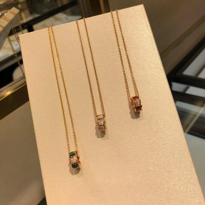 [⭐moonlume]SERPENTI PEDANT DIAMOND NECKLACE