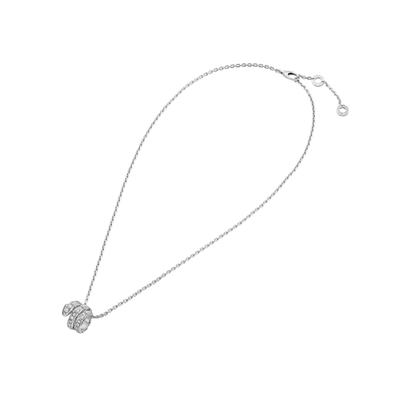 [⭐moonlume]SERPENTI  NECKLACE DOUBLE RING DIAMOND