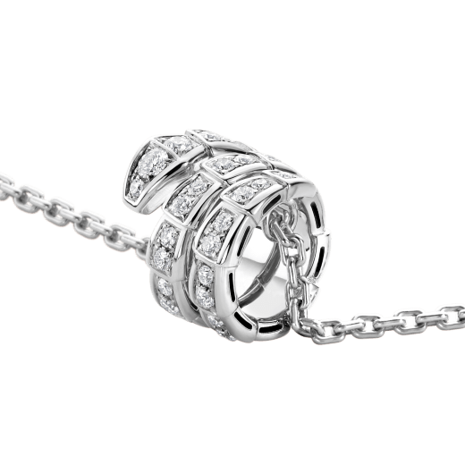 [⭐moonlume]SERPENTI  NECKLACE DOUBLE RING DIAMOND