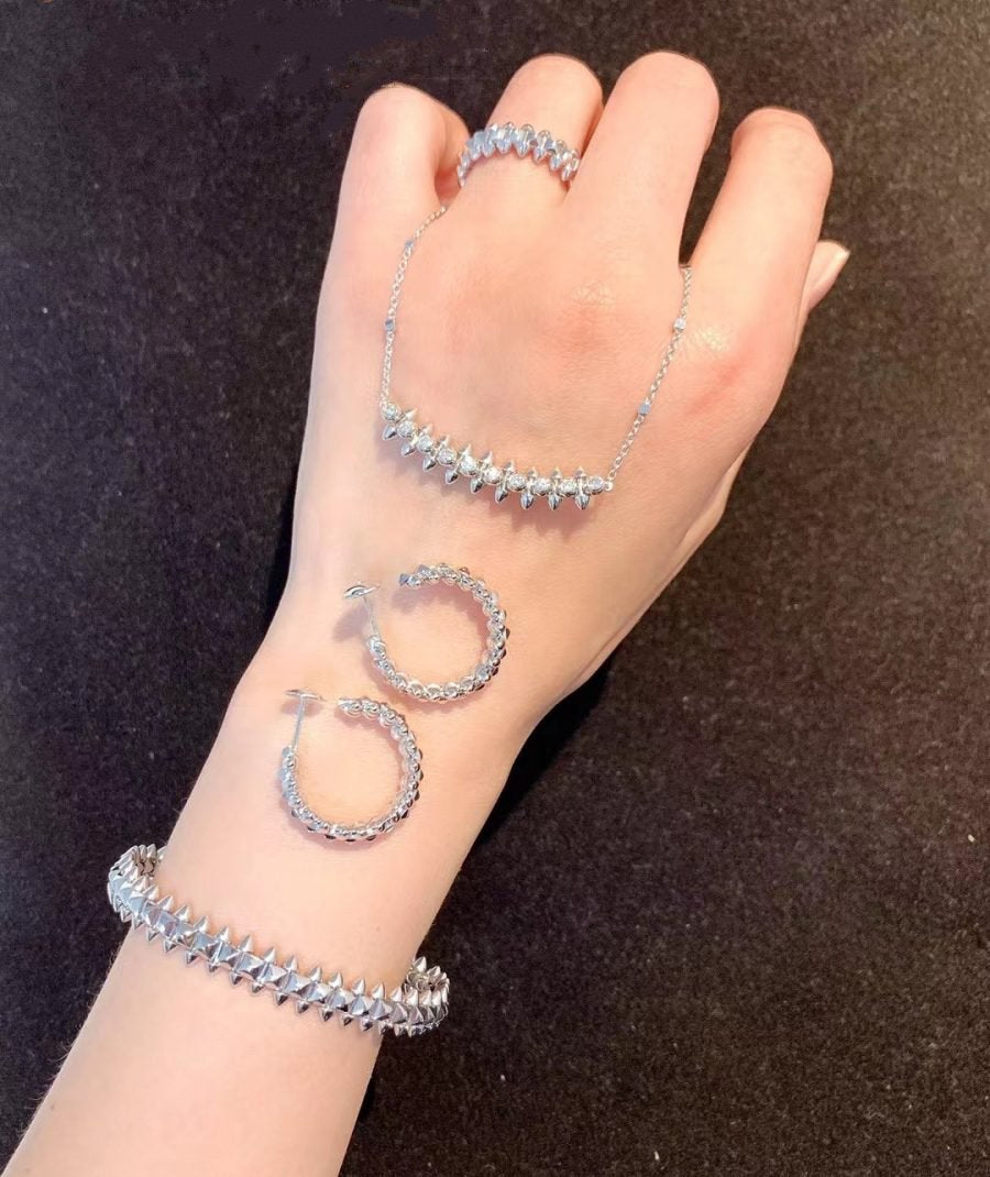 [⭐moonlume]CLASH SILVER BRACELET