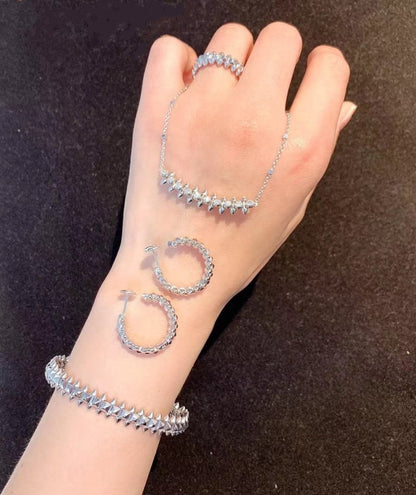 [⭐moonlume]CLASH SILVER BRACELET