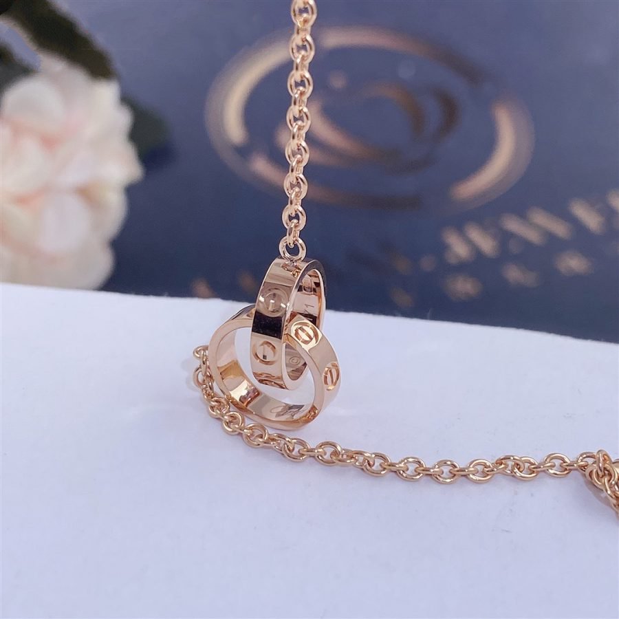 [⭐moonlume]LOVE BRACELET DOUBLE RING
