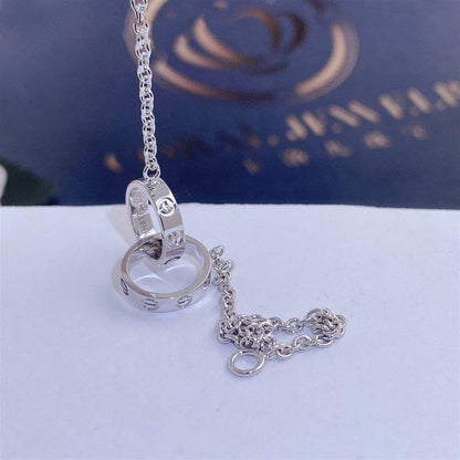 [⭐moonlume]LOVE BRACELET DOUBLE RING