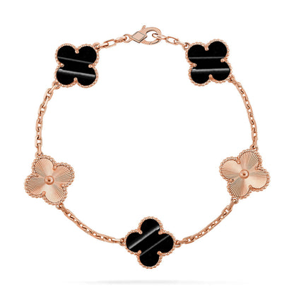 [⭐moonlume] CLOVER 5 MOTIF PULSAR STONE BRACELET COLLECTION