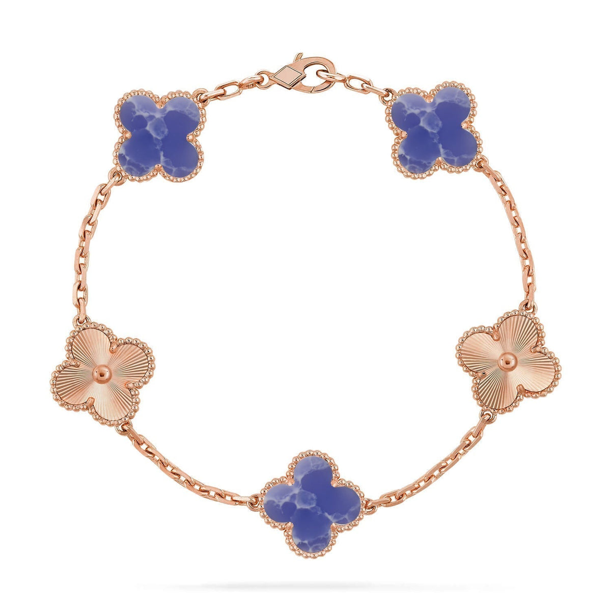 [⭐moonlume]CLOVER 5 MOTIF BLUE VEINS BRACELET COLLECTION