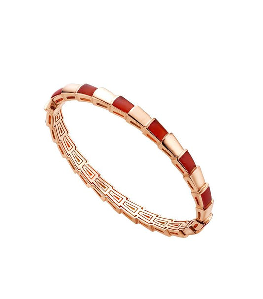 [⭐moonlume]SERPENTI BRACELET PINK GOLD RUBELLITE