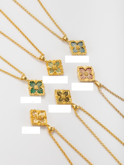 [⭐moonlume] B.C.L SMALL SIZE  ENAMEL NECKLACE（Various colors)