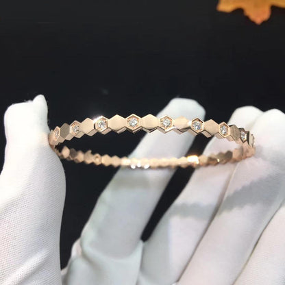 [⭐moonlume]BEE LOVE SILVER DIAMOND BRACELET