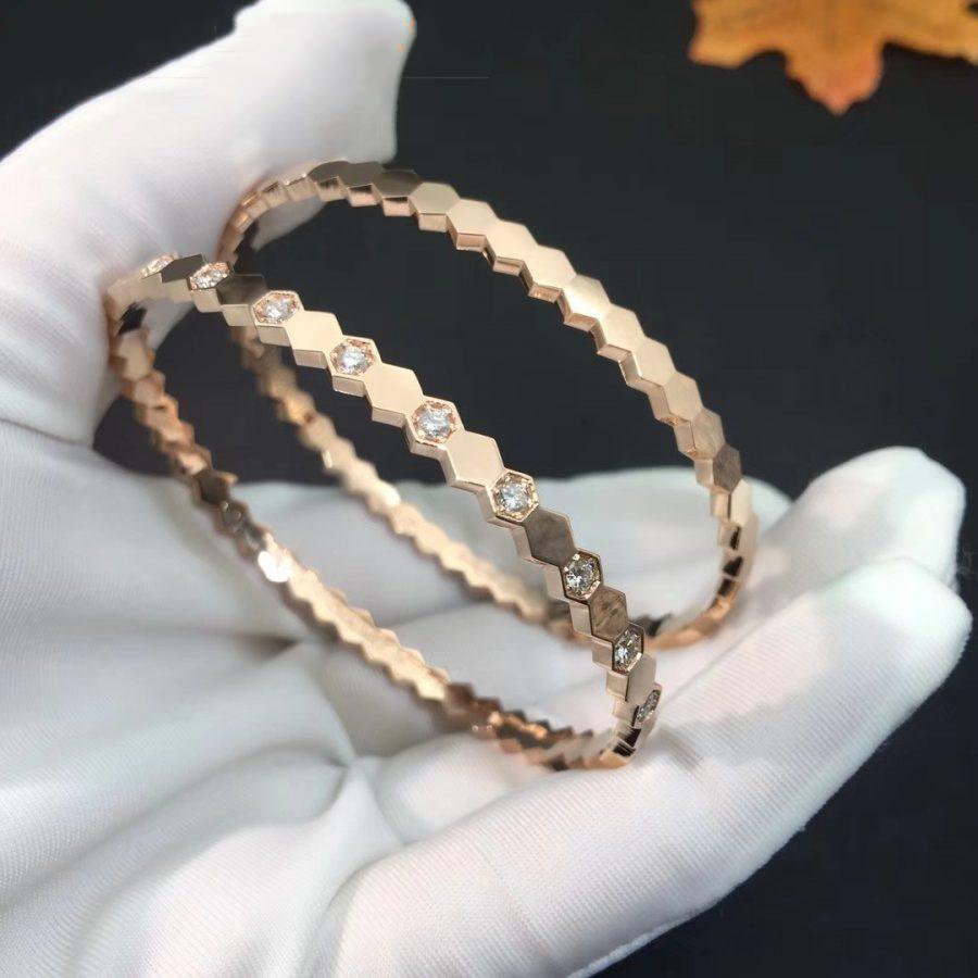 [⭐moonlume]BEE LOVE SILVER DIAMOND BRACELET
