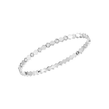 [⭐moonlume]BEE LOVE SILVER DIAMOND BRACELET