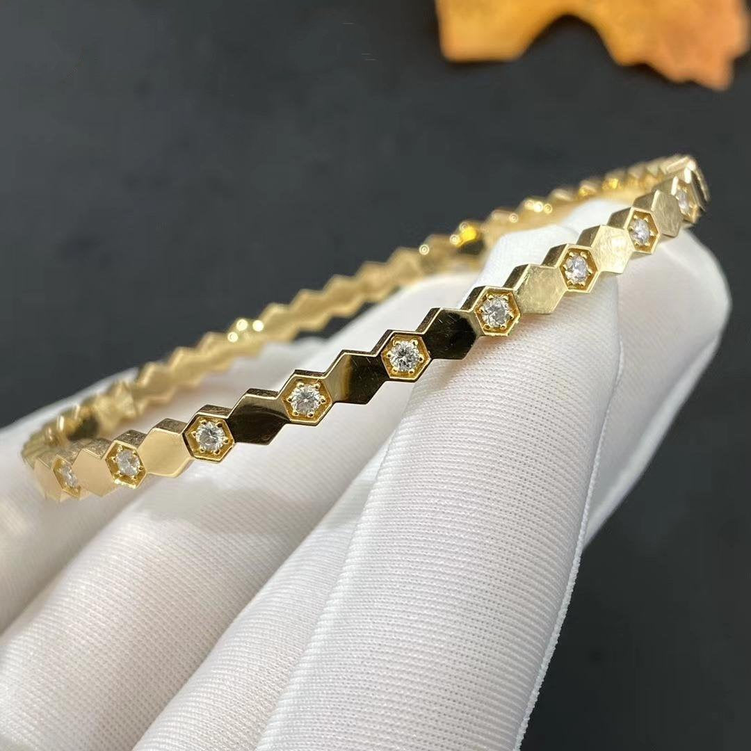 [⭐moonlume]BEE LOVE GOLD DIAMOND BRACELET