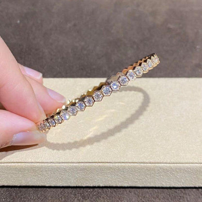 [⭐moonlume]BEE LOVE GOLD BRACELET FULL DIAMOND