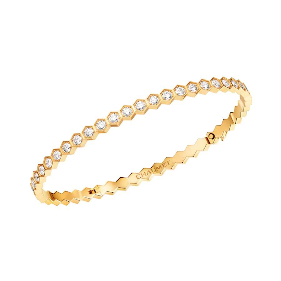 [⭐moonlume]BEE LOVE GOLD BRACELET FULL DIAMOND