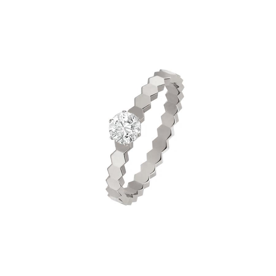 [⭐moonlume]BEE LOVE RING SILVER 1 DIAMOND