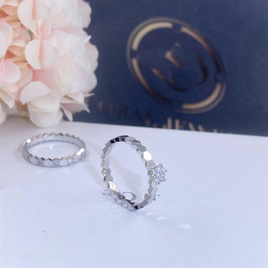 [⭐moonlume]BEE LOVE RING SILVER 1 DIAMOND