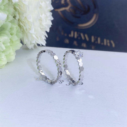[⭐moonlume]BEE LOVE RING SILVER 1 DIAMOND