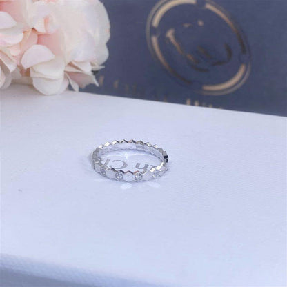 [⭐moonlume]BEE LOVE RING SILVER DIAMOND