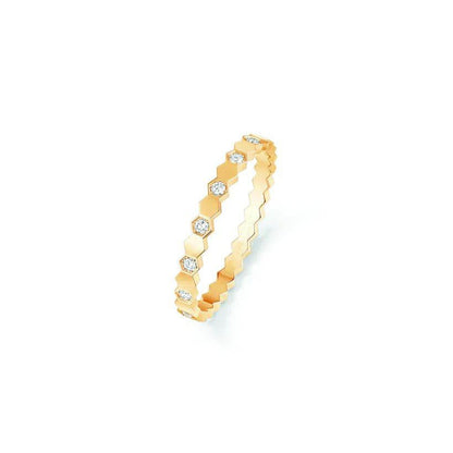 [⭐moonlume]BEE LOVE RING GOLD DIAMOND