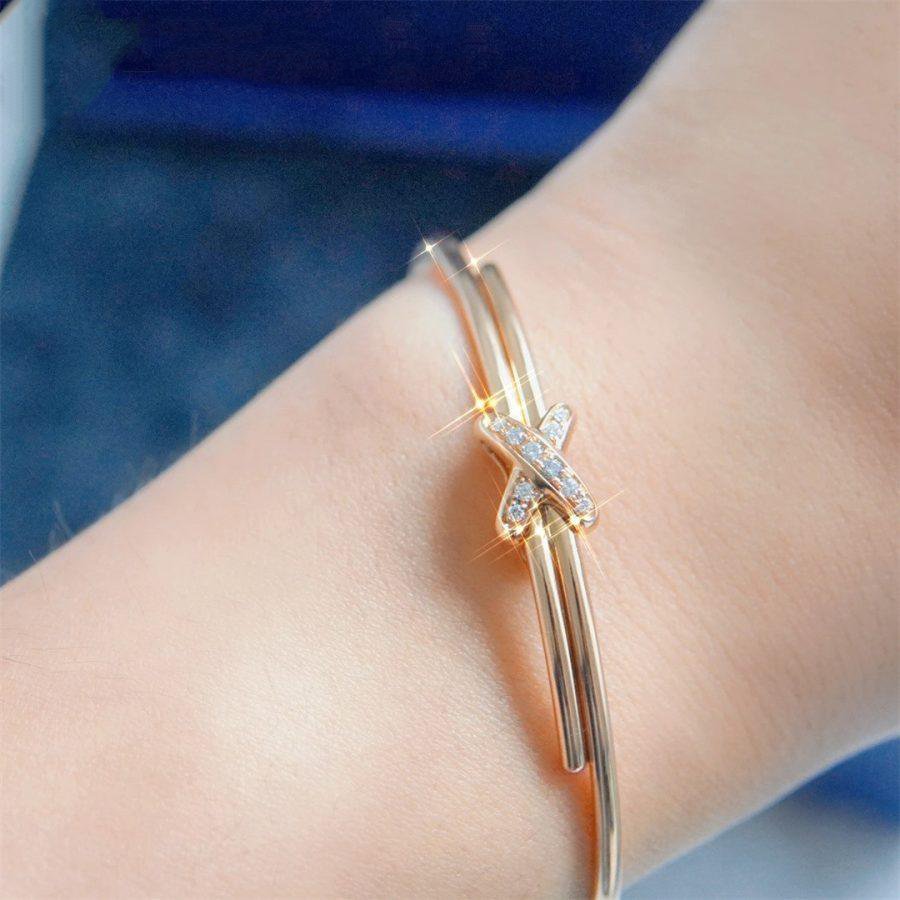 [⭐moonlume]JEUX DE BRACELET PINK GOLD DIAMONDS
