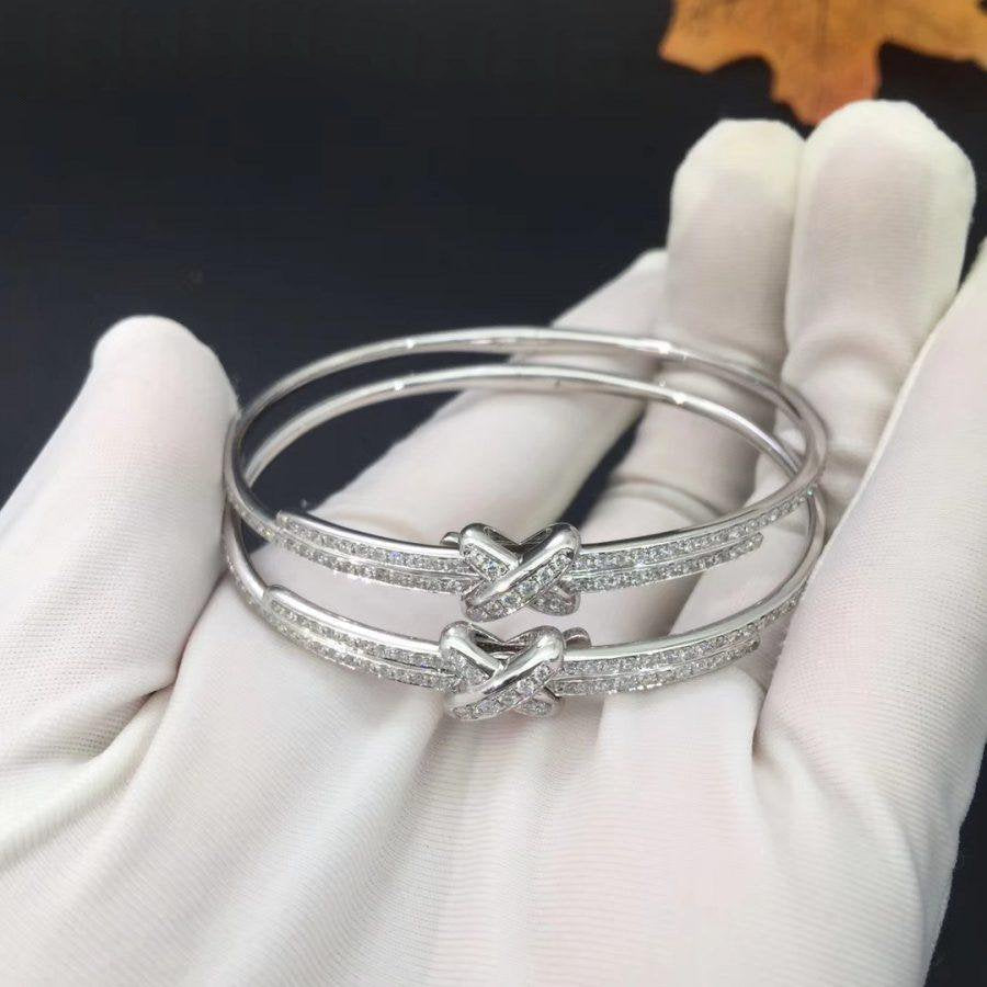 [⭐moonlume]JEUX DE BRACELET DIAMONDS SILVER