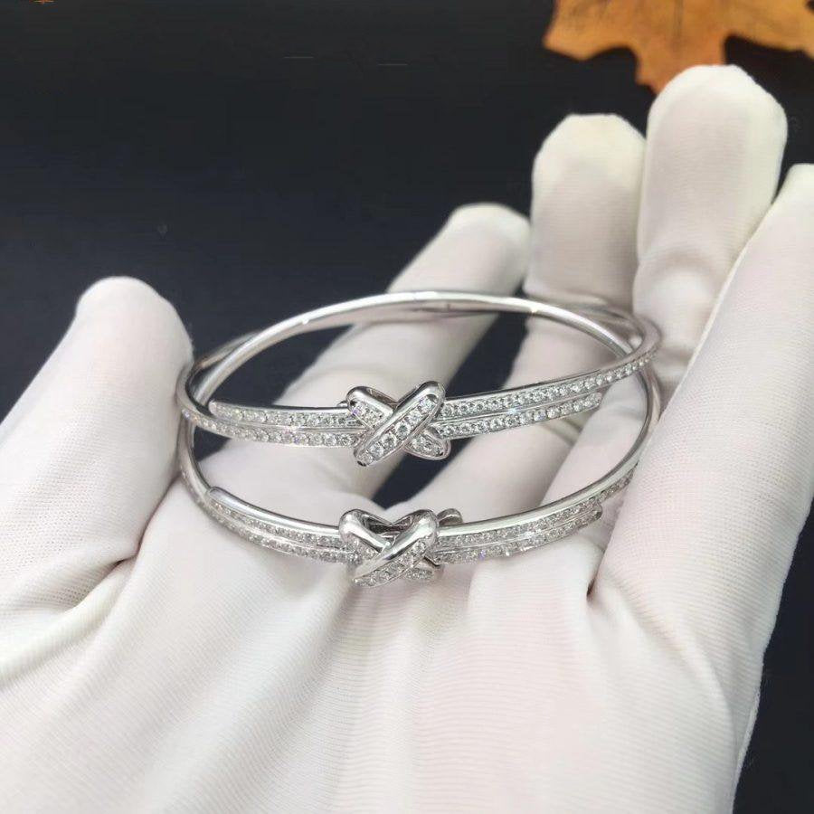[⭐moonlume]JEUX DE BRACELET DIAMONDS SILVER