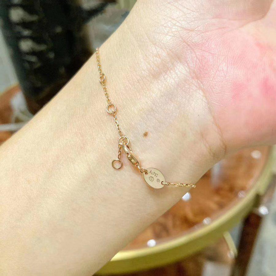 [⭐moonlume]JEUX DE BRACELET MOP PINK GOLD DIAMONDS
