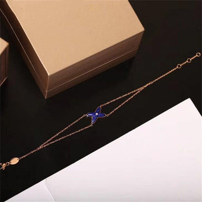 [⭐moonlume]Hollow Design Four-Leaf Clover Flower Shape Ring