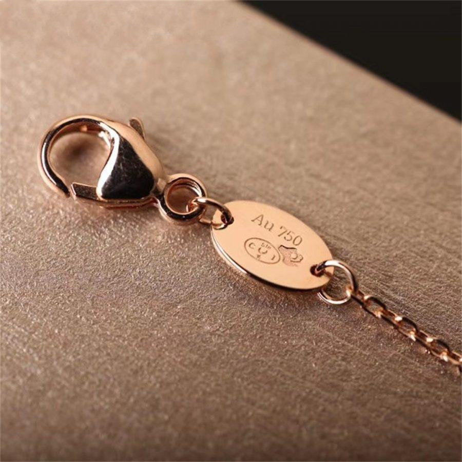 [⭐moonlume]Hollow Design Four-Leaf Clover Flower Shape Ring