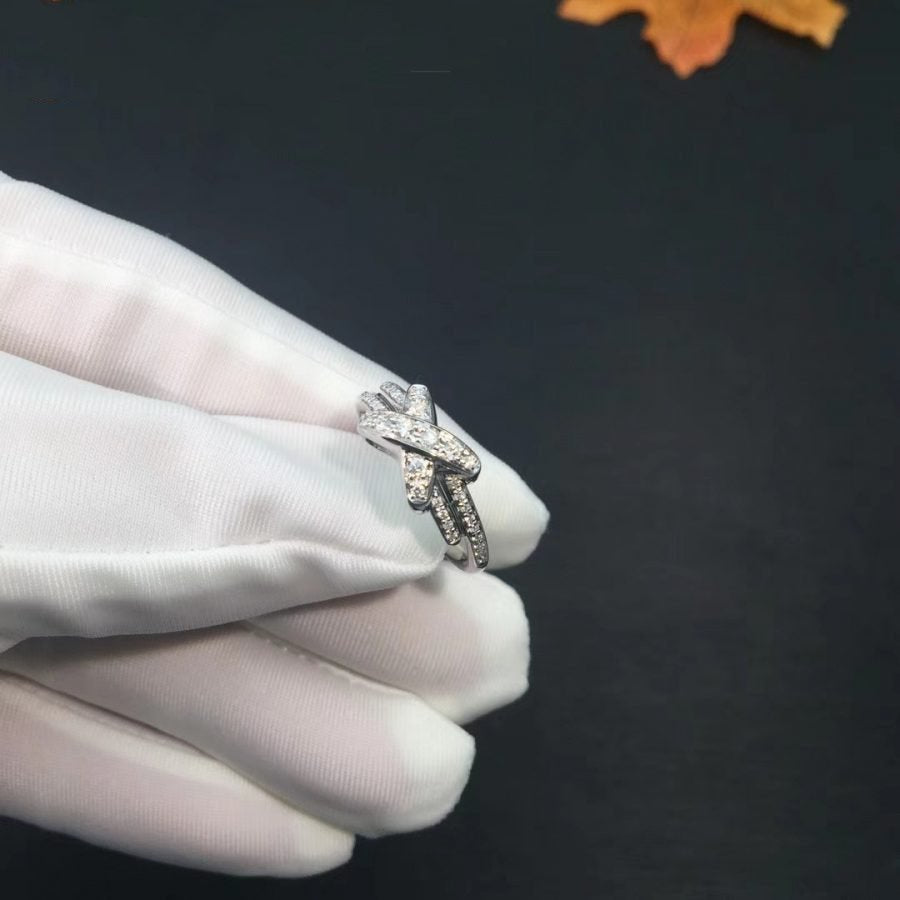 [⭐moonlume]JEUX DE SILVER DIAMOND RING