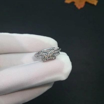 [⭐moonlume]JEUX DE SILVER DIAMOND RING