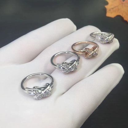 [⭐moonlume]JEUX DE SILVER DIAMOND RING