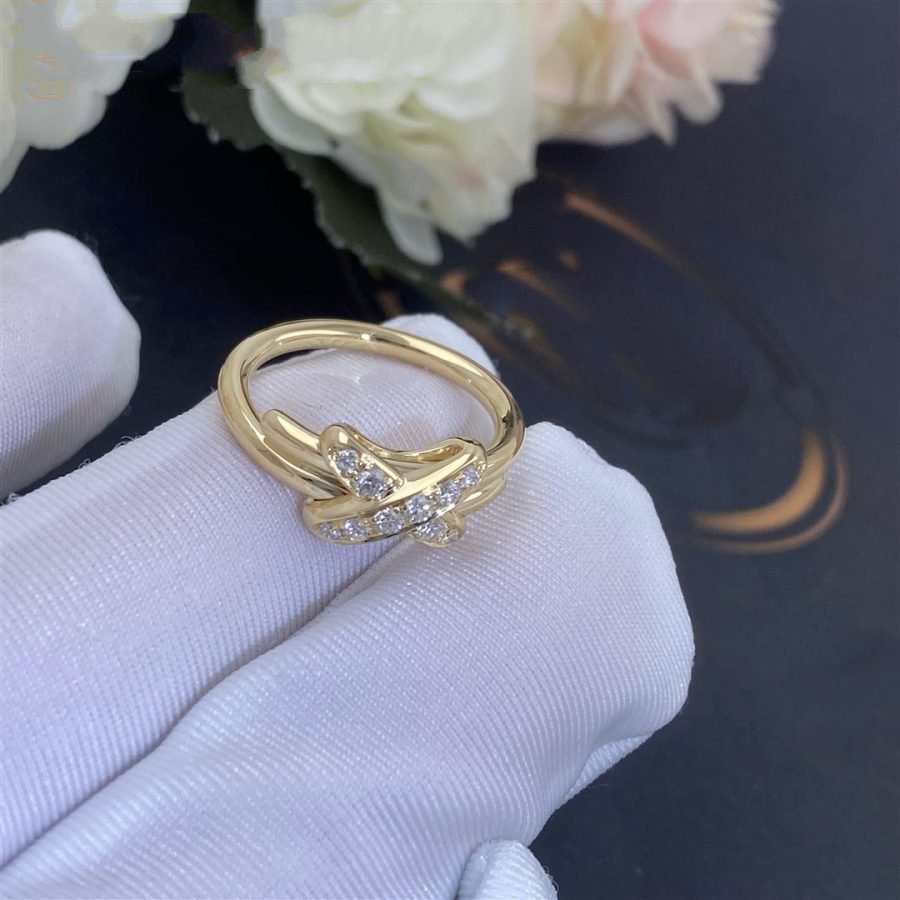 [⭐moonlume]JEUX DE GOLD DIAMOND RING
