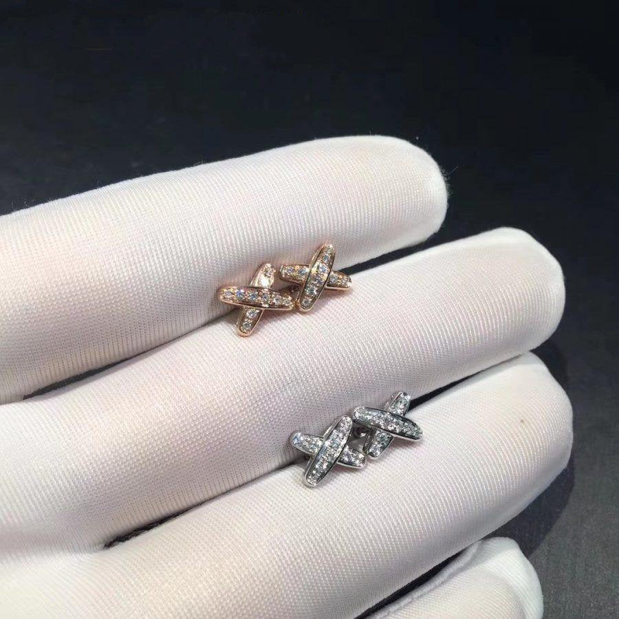 [⭐moonlume]JEUX DE DIAMOND EARRINGS