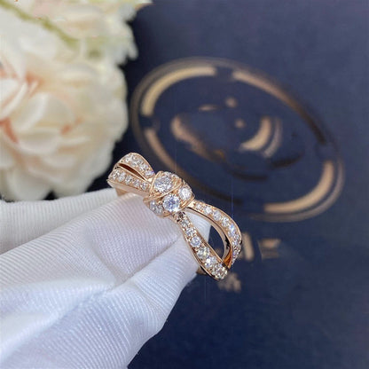 [⭐moonlume]LIENS PINK GOLD DIAMOND RING