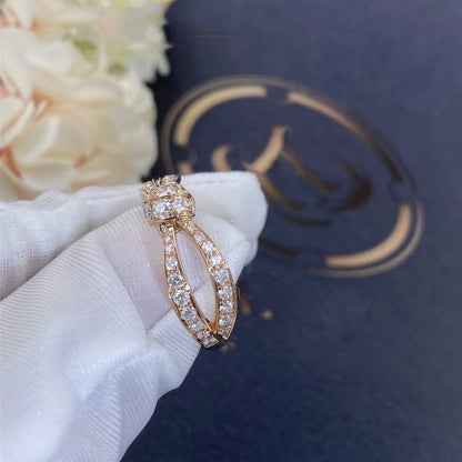 [⭐moonlume]LIENS PINK GOLD DIAMOND RING
