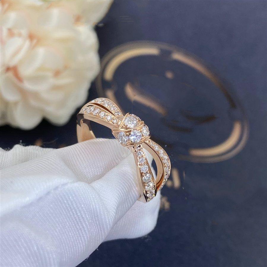 [⭐moonlume]LIENS PINK GOLD DIAMOND RING