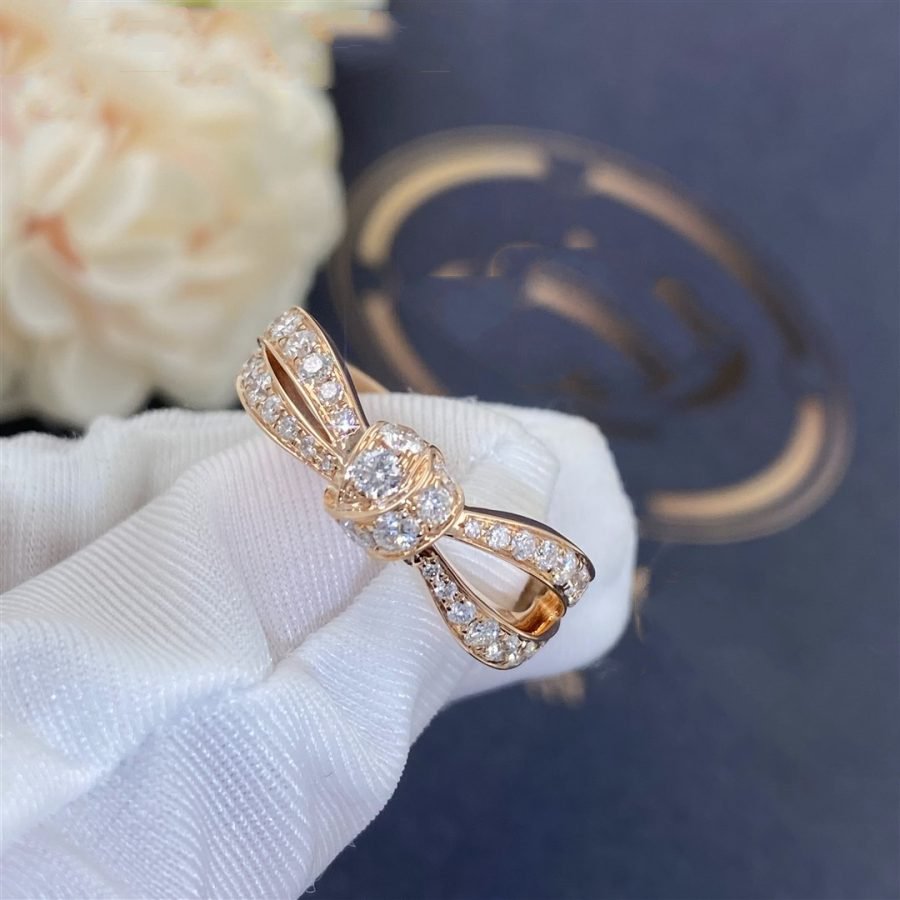 [⭐moonlume]LIENS PINK GOLD DIAMOND RING