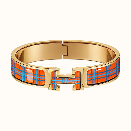 [⭐moonlume]H TARTAN BRACELET 12MM