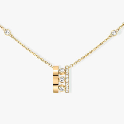 [⭐moonlume]CHAIN MOVE ROMANE PEDAND NECKLACE