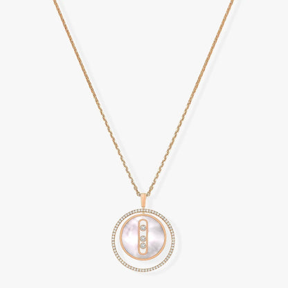 [⭐moonlume]Demo MOVE MM NACRE BLANCHE DIAMOND NECKLACE